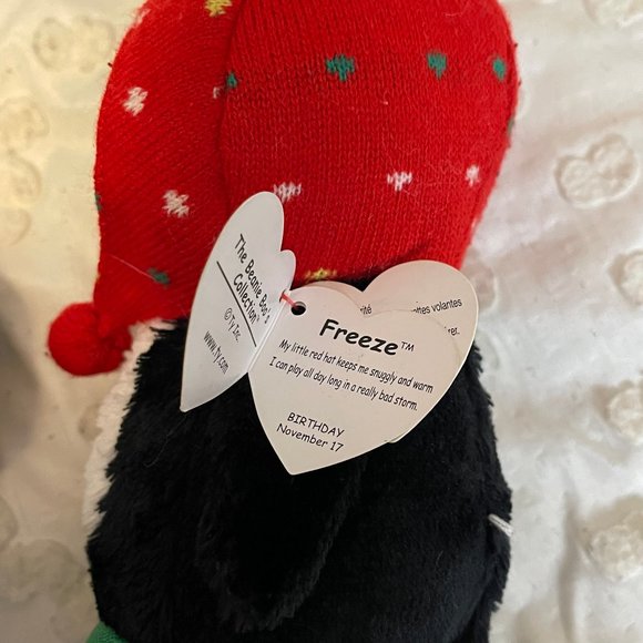 Ty Beanie Boos Christmas Penguins - Picture 4 of 5